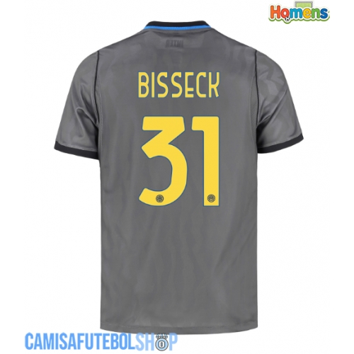 Camisa de time de futebol Inter Milan Yann Bisseck #31 Replicas 3º Equipamento 2026-27 Manga Curta